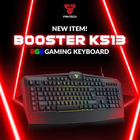 FANTECH K513 Booster Membrane Gaming Keyboard Fantech Booster 120 Keys