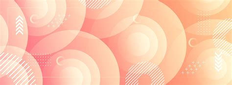 banner background. colorful, elegant gradient orange circle effect ...