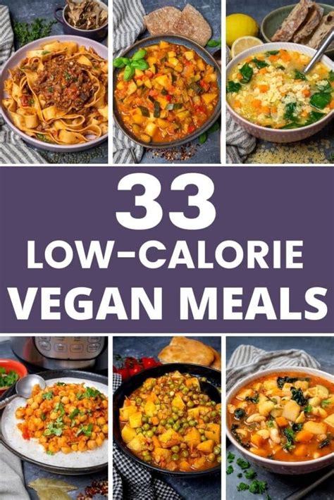 33 Low Calorie Vegan Meals Skinny Spatula