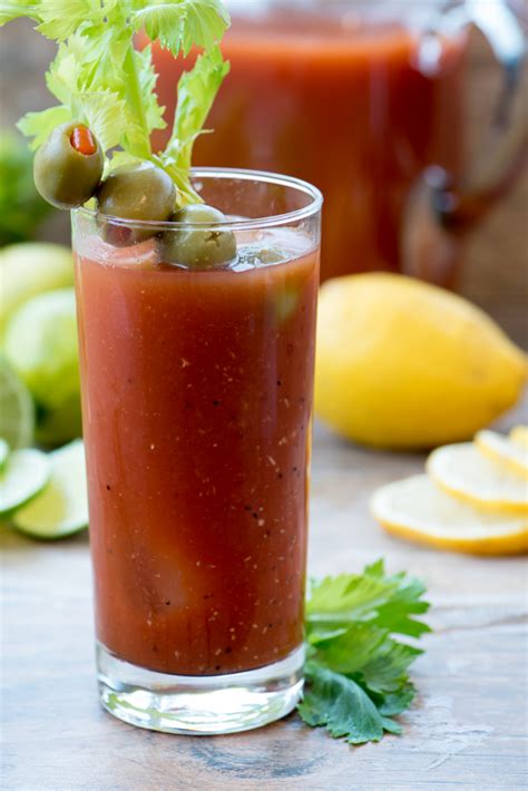 Bloody Mary - A classic brunch cocktail - The Recipe Wench