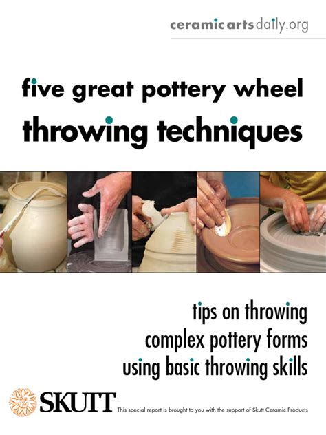 Fg16 5 Great Throwing Techniques | PDF | Pottery | Ceramics