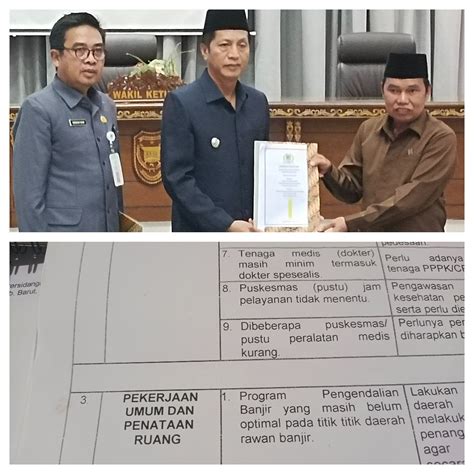 Dprd Barito Utara Sorot Proyek Infrastruktur Pengendalian Banjir Dan