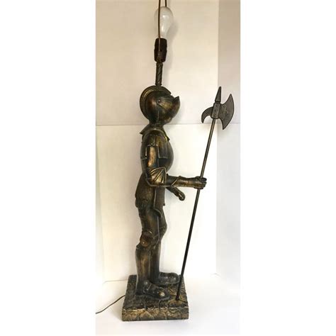 Vintage Knight In Full Armor Table Lamp Chairish