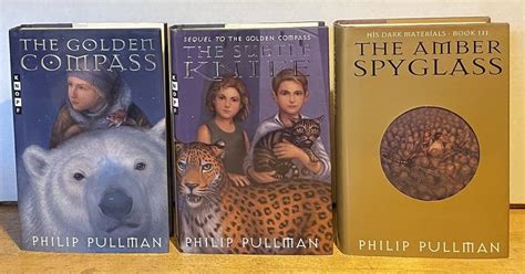 His Dark Materials The Golden Compass The Subtle Knife The Amber Spyglass Three 3 Volume