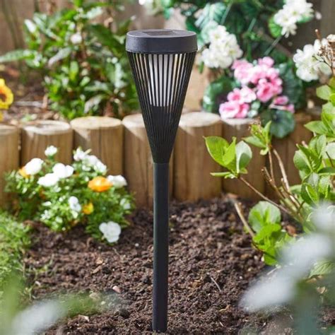 Smart Solar Urbane Flaming Stake Light Trowell Garden Centre