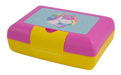 Lunchbox Dzielona Śniadaniówka Jednorożec Unicorn Prosmart Sklep