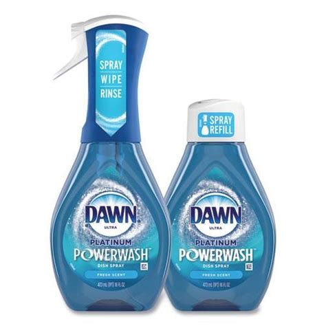 Dawn Platinum Powerwash Dish Spray Fresh Scent 16 Oz Spray Bottle 6 Bottles 31836 Artofit