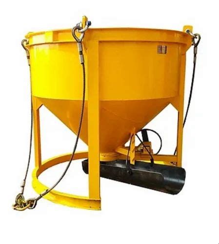 Tower Crane Concrete Bucket Model Name Number Aatm 2 0 5 0 Cum