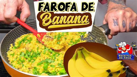 Essa Farofa Del Cia De Banana Surpreende Pelo Sabor Super F Cil De