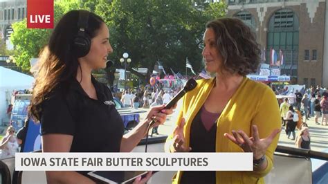 Butter Sculptor Sarah Pratt Talks About Her Latest Sculptures