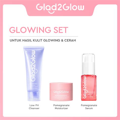 Jual Special Bundle In Glad Glow Pcs Paket Skincare Moisturizer Face