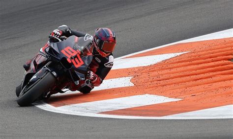 Marc Marquez Dazzles With Ducati Debut Motogp Valencia Test