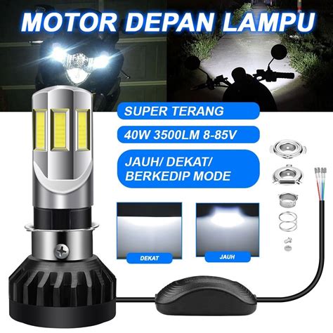 Jual Lampu Led Motor H H Sisi Sisi Ac Dc Kipas Bohlam Dop Lampu