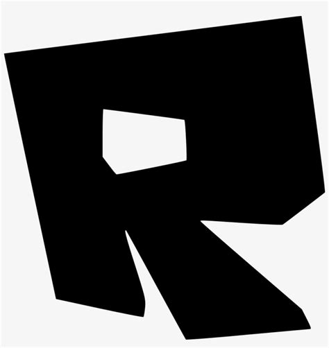 Png File Svg Roblox Logo Black Png Transparent Png 980x992 Free