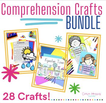 Reading Comprehension Crafts By Ciera Harris Teaching Tpt