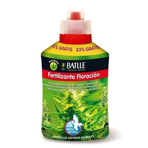 Fertilizante Ecoyerba Floración Batlle 400ml Espacios Verdes