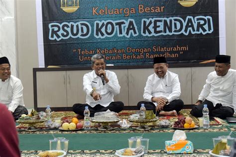 Buka Puasa Bersama Keluarga Besar Rsud Kendari Pj Wali Kota