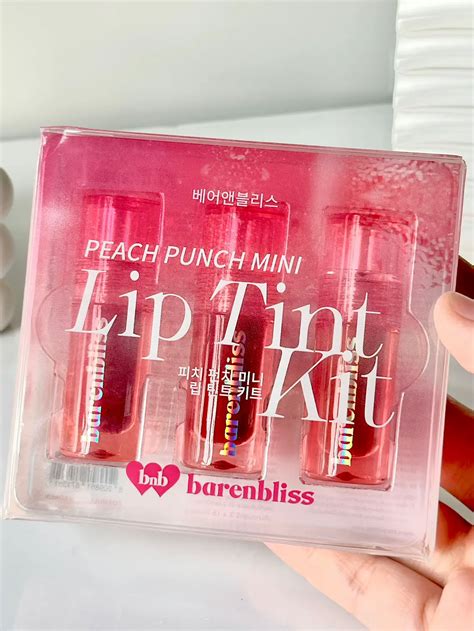 barenbliss Peach Punch Mini Lip Tint Kit เซตลป แกลเลอรทโพสตโดย