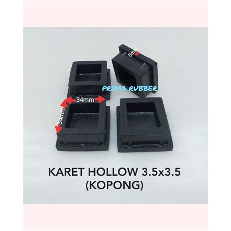 Jual Karet Kaki Hollow X Kopong Kaki Meja Rak Kursi Besi Hollow