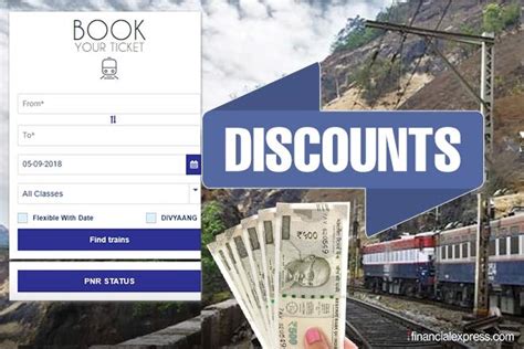 Indian Railways Train Ticket Booking How To Avail Discounts And