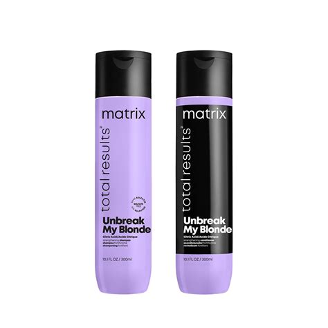 Buy Matrix Unbreak My Blonde Shampoo Conditioner Set Repairs And