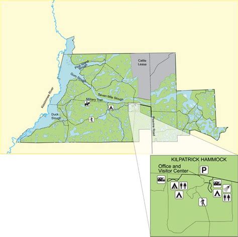 Kissimmee Prairie Preserve State Park Campground Map | Printable ...