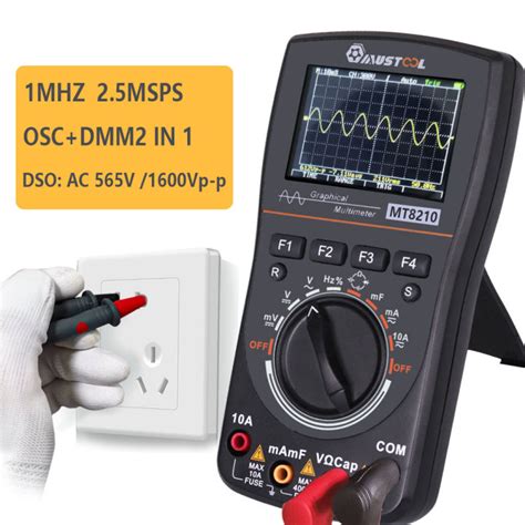 Mustool Intelligent Digital Oscilloscope In Multimeter Inches