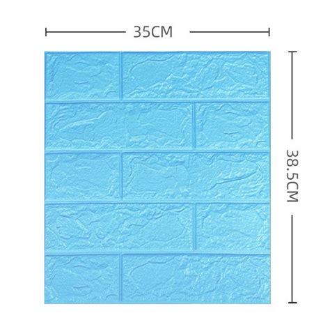20 шт. комплект / Панели самоклеющиеся для стен 35х38см, толщина 5 мм ...