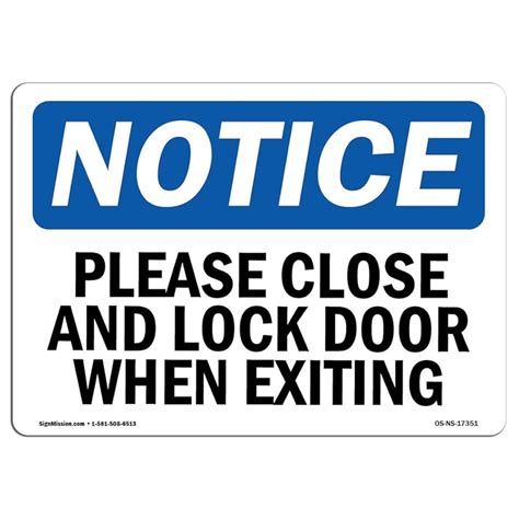 close door   sign