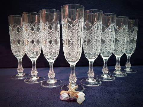 Cristal D Arques Champagne Glazen In Diamond Cut Catawiki