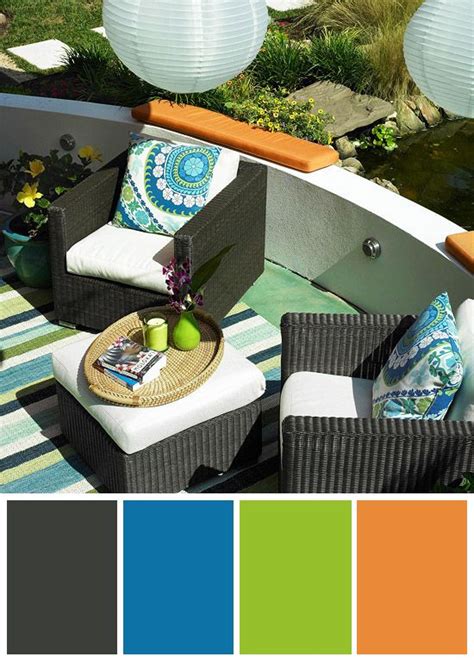 20+ Outdoor Patio Color Schemes – The Urban Decor