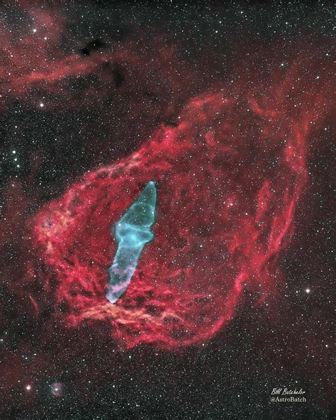 Sh2 129 The Flying Bat Nebula And Ou4 The Giant Squid Nebula From My