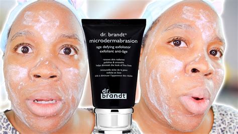 Dr Brandt Microdermabrasion Age Defying Exfoliator Review And Demo