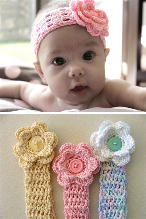 Baby Head Band Tutorial Baby Headbands Crochet Crochet Headband