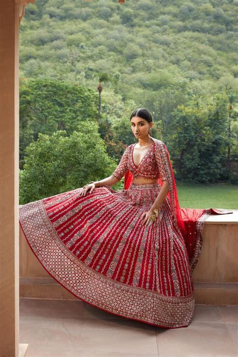 Buy Adhira Lehenga Online For Women From Anita Dongre Lehenga Red