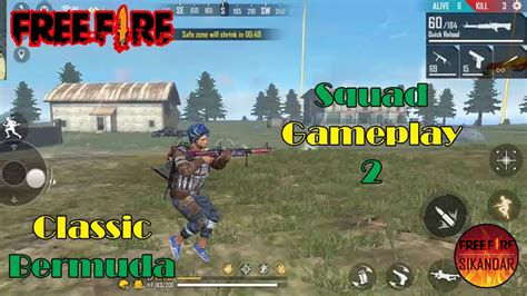 Classic Bermuda Squad Gameplay Garena Free Fire Youtube