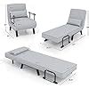 Amazon Giantex Convertible Sofa Bed 4 In 1 Sleeper Chair With