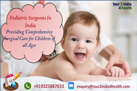 Pediatric Surgeons In India Providing Comprehensive Surgical Care For