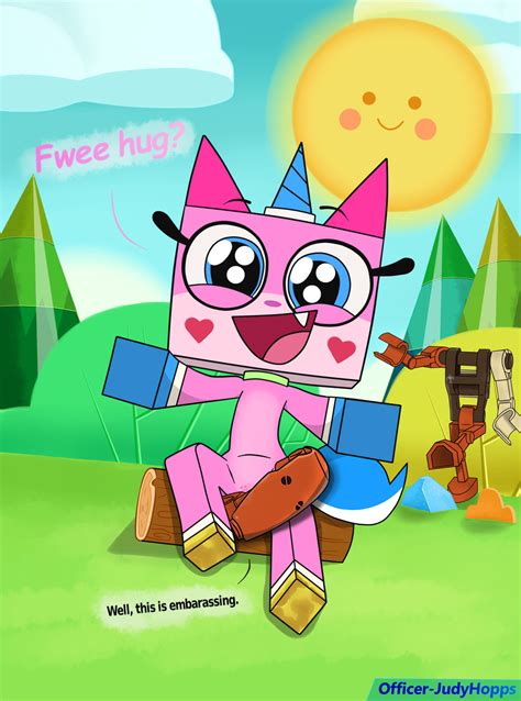 Unikitty Crying Lego