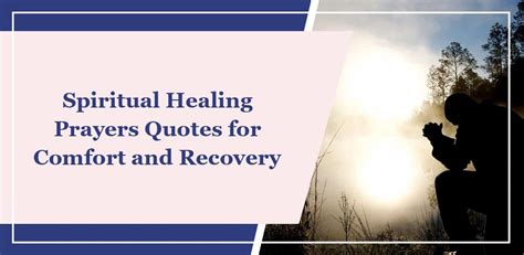 63 Healing Prayers Quotes For Comfort And Recovery