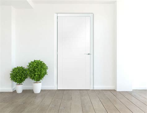 Xl Joinery Palermo White Primed Internal Door From