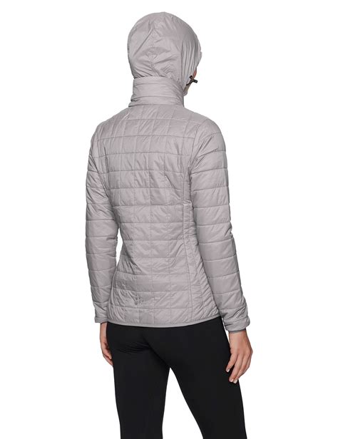 Craft Womens Primaloft Stowlight Stowable Packable Warm Lightweight Winter Jacket Grey Medium