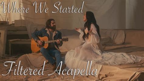 Thomas Rhett Katy Perry Where We Started Filtered Acapella Youtube