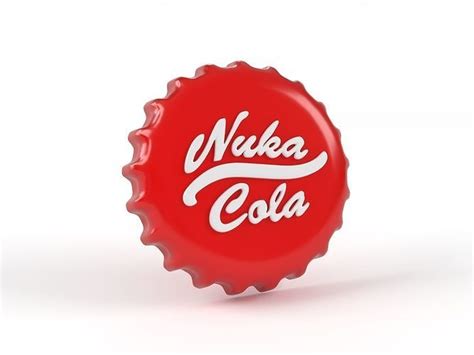 Cap of Nuka Cola 3D model 3D printable | CGTrader