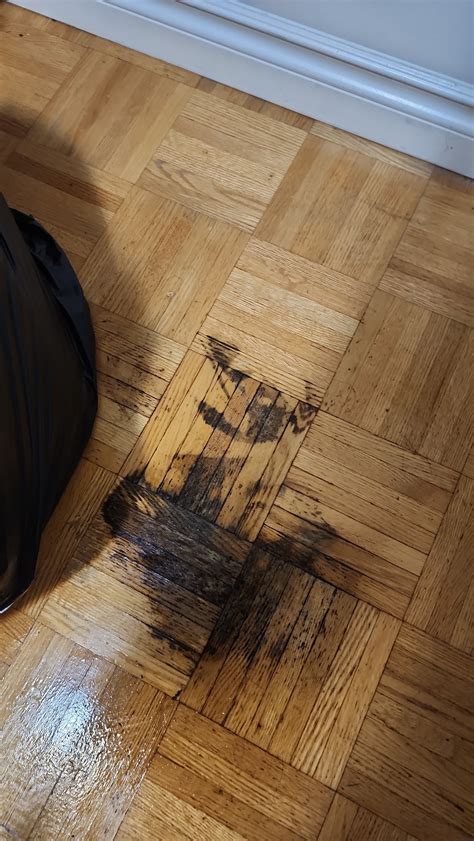 How do clean these stains on wood floor? : r/CleaningTips