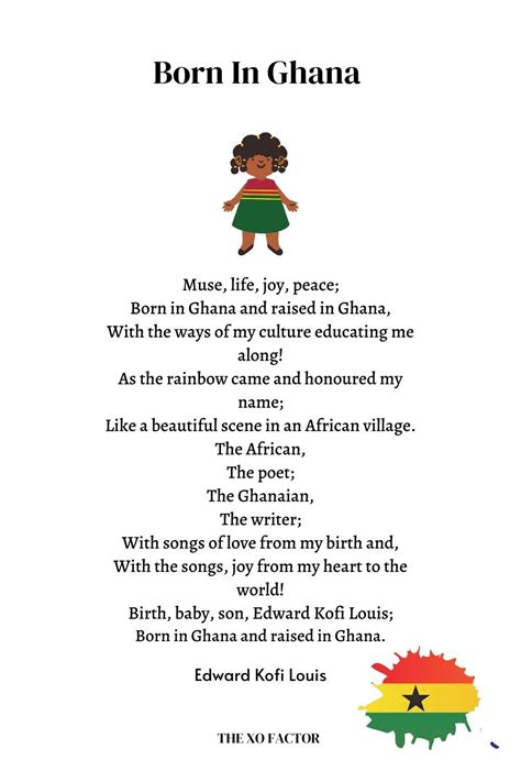 13 Short Poems About Ghana - The XO Factor