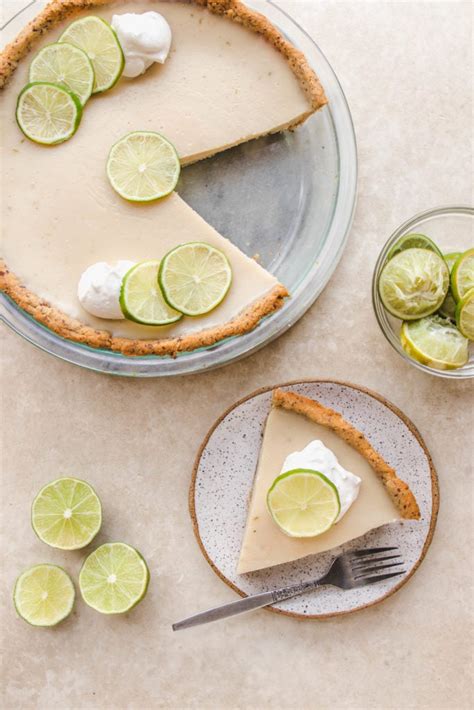 Vegan Key Lime Pie Gluten Nut Free From My Bowl