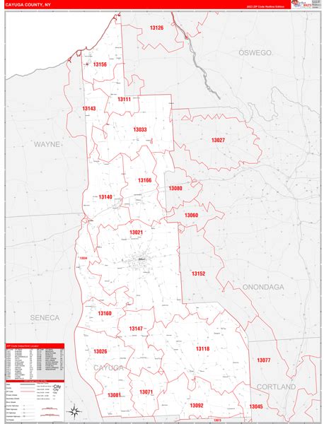 Map Books of Cayuga County New York - marketmaps.com