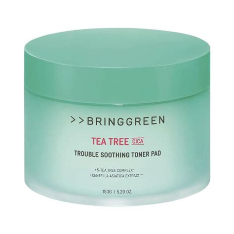 Bringgreen ブリングリーン Tシカトナーパッド 90枚入 Tea Tree Cica トラブルスージングトナーパッド