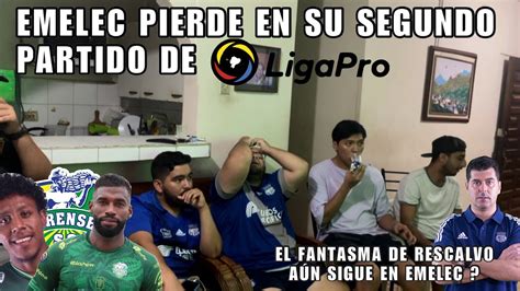 ORENSE 2 EMELEC 1 Reaccionando Con Amigos Fecha 2 LigaPro Emelec